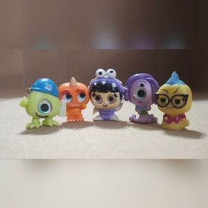 Disney Monsters inc doorables - moose Brand Boo Celia Mike Lot Of 5